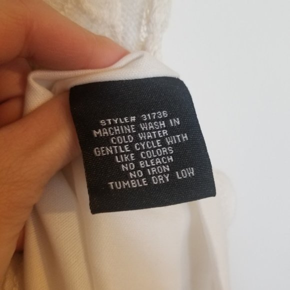 🌸 3/$15 White Lace Bodycon Dress XS - Picture 5 of 5